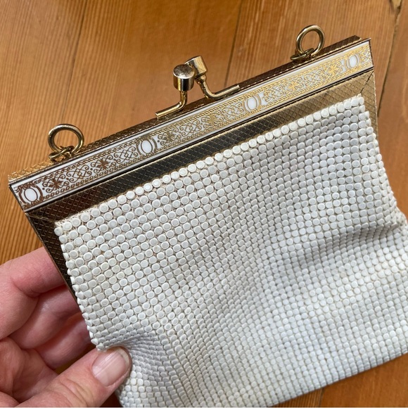 Vintage white evening bag - Picture 5 of 15